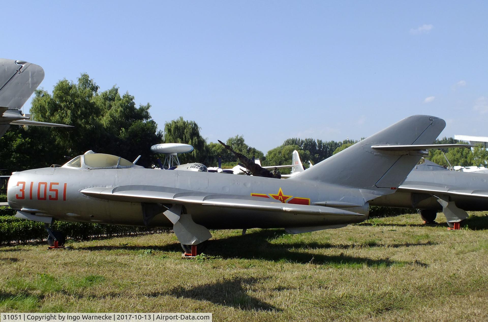 31051, Shenyang J-5 C/N 11418, Shenyang J-5 (chinese version of the MiG-17 FRESCO) at the China Aviation Museum Datangshan