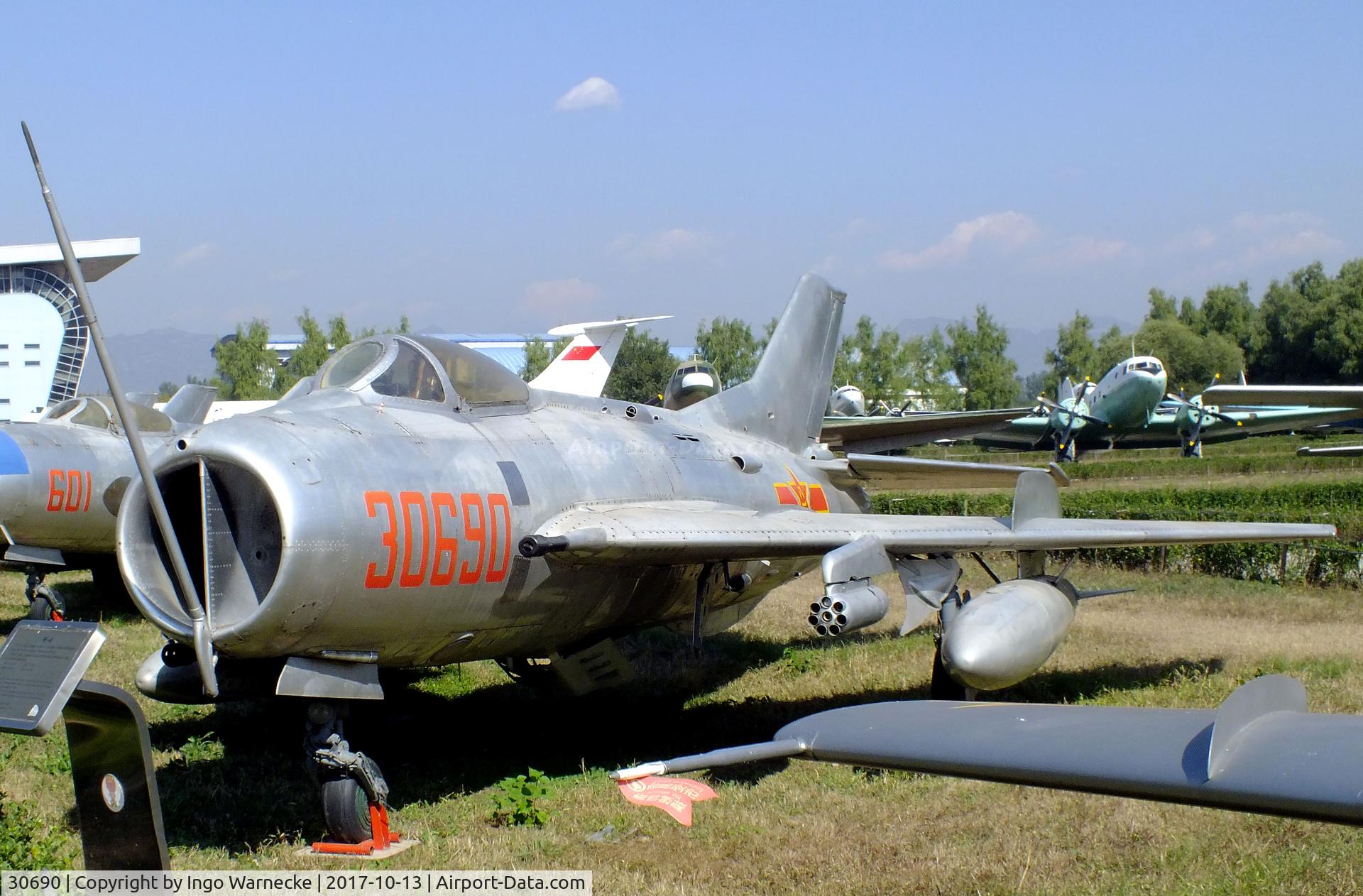 30690, Shenyang J-6III C/N 0201, Shenyang J-6 (chinese version of the MiG-19 FARMER) at the China Aviation Museum Datangshan
