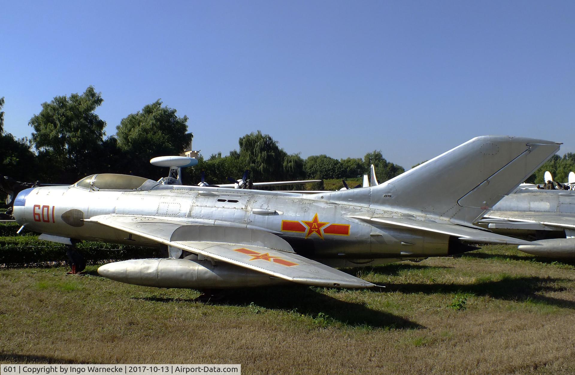 601, Shenyang J-6 C/N Not found  601, Shenyang J-6A (chinese version of the MiG-19PF FARMER D) at the China Aviation Museum Datangshan