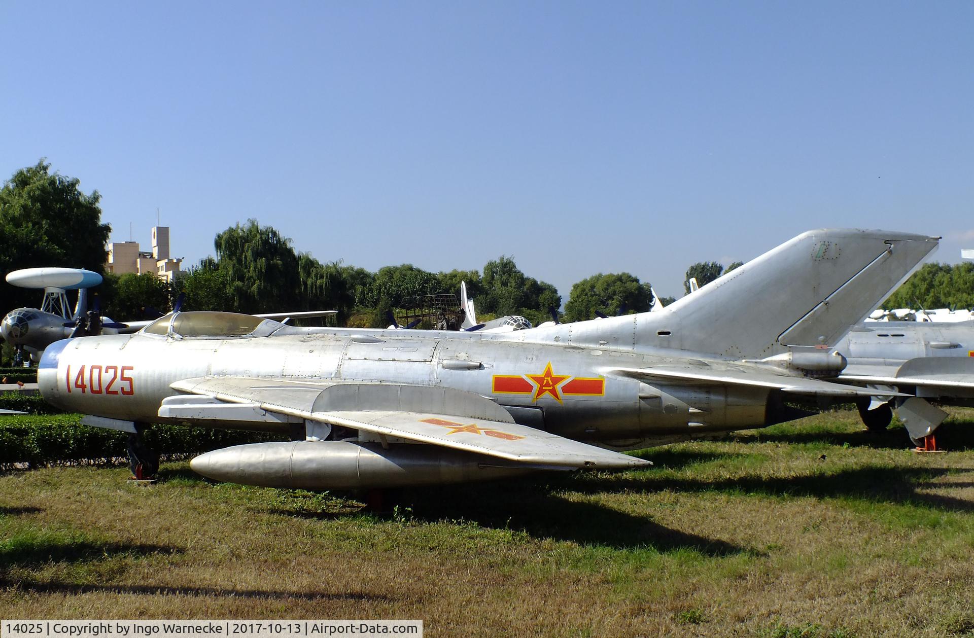 14025, Shenyang J-6B C/N 650733, Shenyang J-6B (chinese version of the MiG-19PF FARMER D) at the China Aviation Museum Datangshan