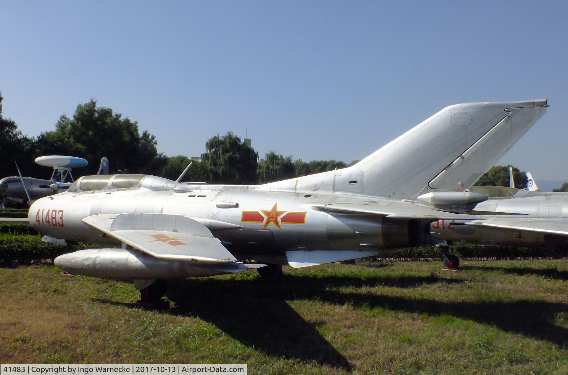 41483, Shenyang JJ-6 C/N 8008, Shenyang JJ-6 (chinese two-seater version of the MiG-19) at the China Aviation Museum Datangshan