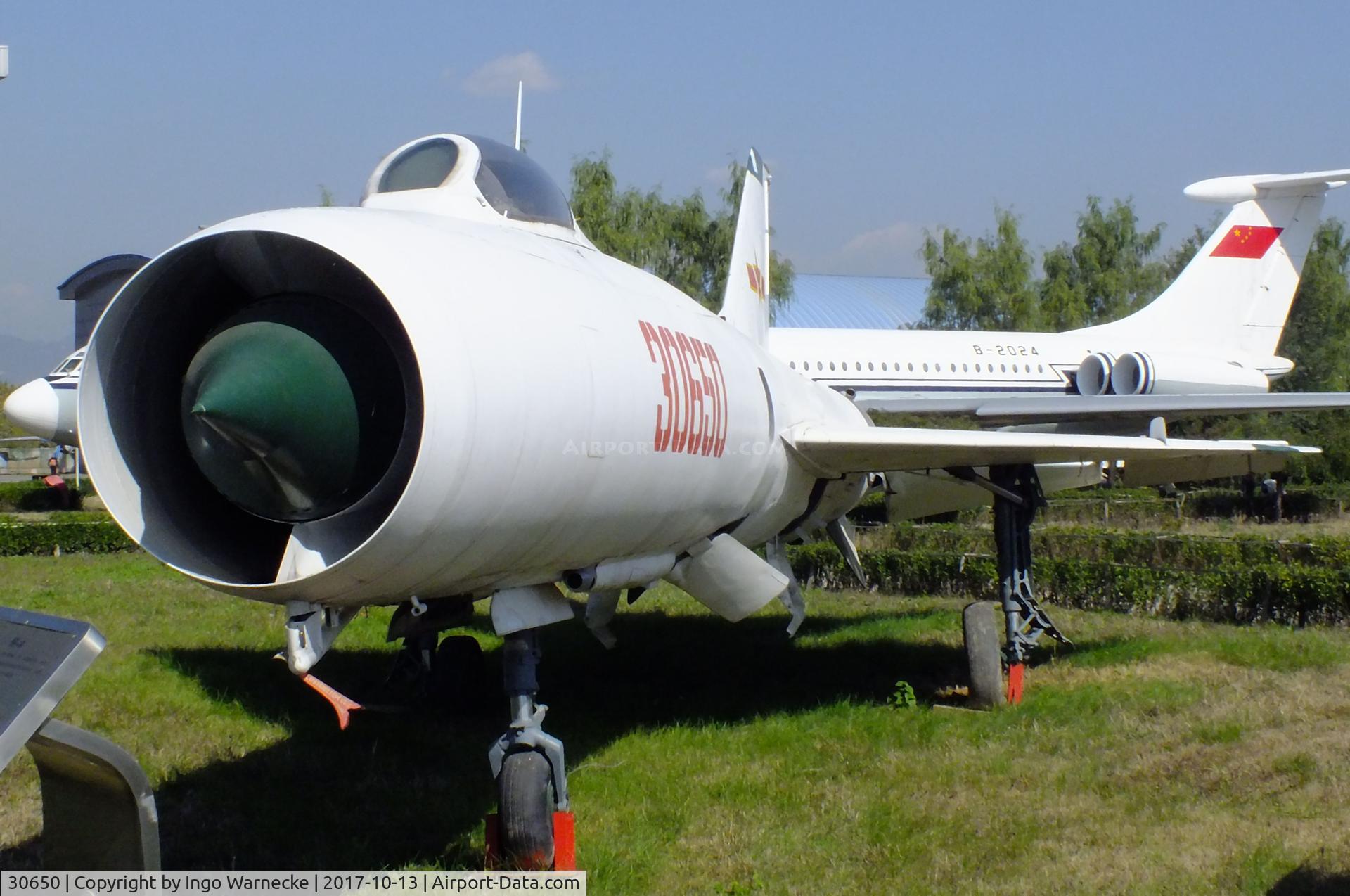 30650, Shenyang J-8 C/N J8-0205, Shenyang J-8 FINBACK at the China Aviation Museum Datangshan