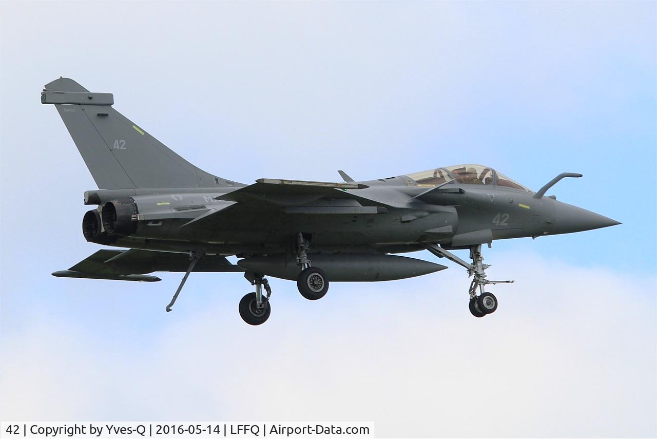 42, 2015 Dassault Rafale M C/N 42, Dassault Rafale M, On display, La Ferté-Alais airfield (LFFQ) Air show 2016