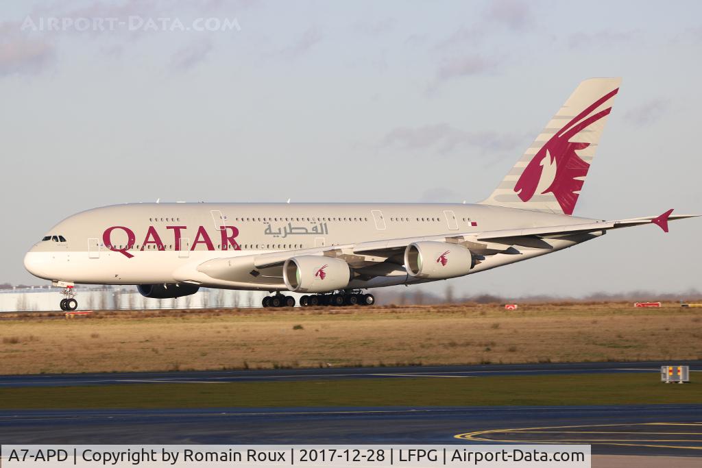 A7-APD, 2014 Airbus A380-861 C/N 160, Taxiing