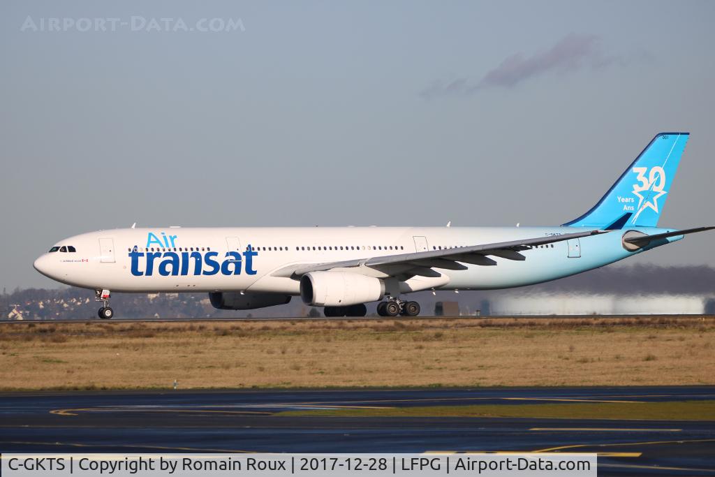 C-GKTS, 1995 Airbus A330-342 C/N 111, Taxiing