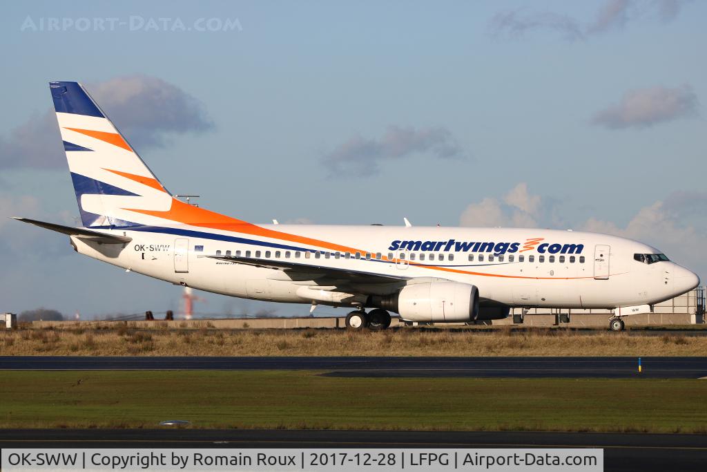 OK-SWW, 2003 Boeing 737-7Q8 C/N 28254, Taxiing