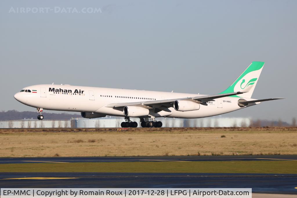 EP-MMC, 1999 Airbus A340-313X C/N 282, Take off