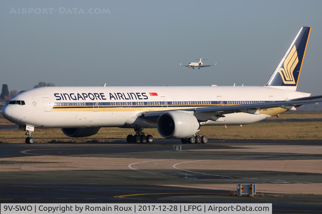 9V-SWO, 2008 Boeing 777-312/ER C/N 34580, Taxiing