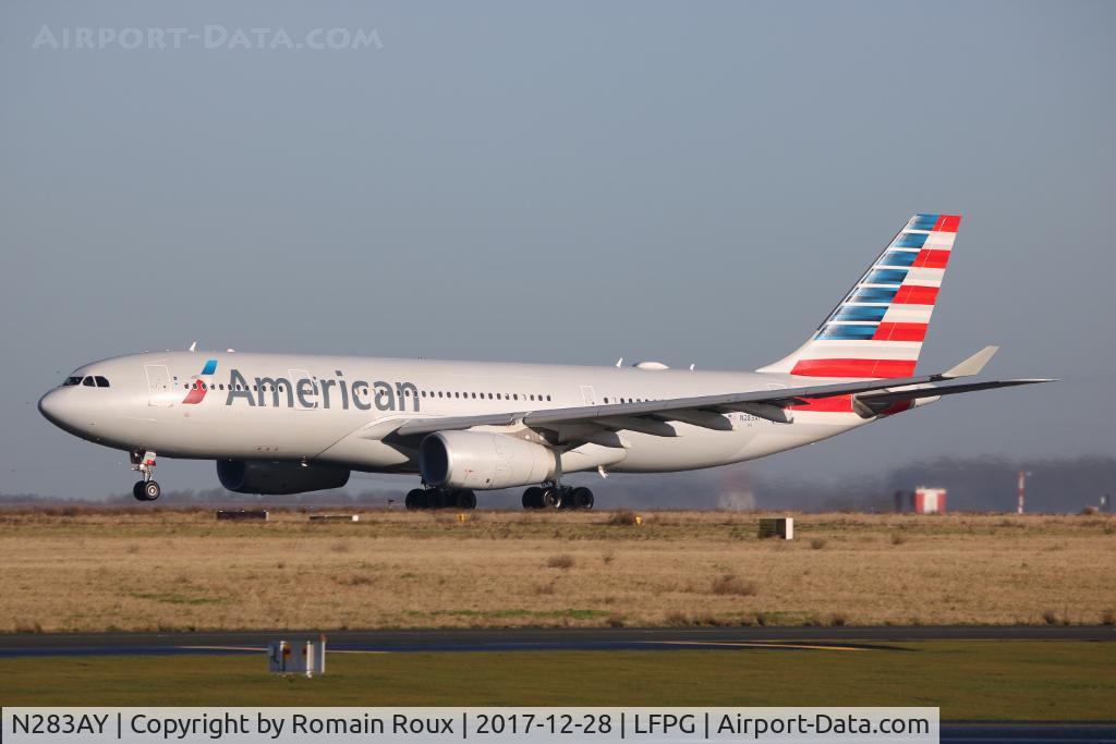 N283AY, 2009 Airbus A330-243 C/N 1076, Take off