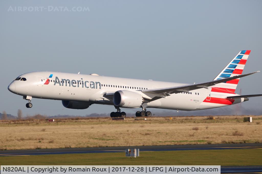 N820AL, 2016 Boeing 787-9 Dreamliner C/N 40639, Take off