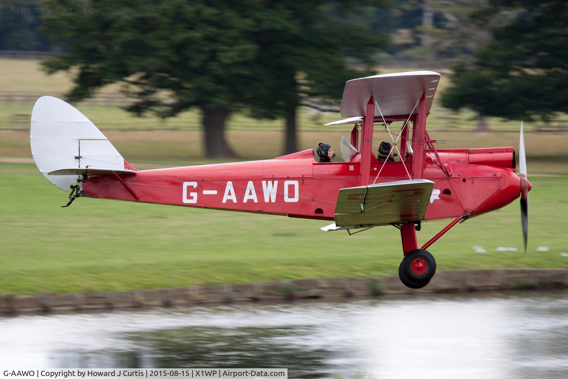 G-AAWO, 1930 De Havilland DH60G Gipsy Moth C/N 1235, At the International Moth Rally, Woburn Park