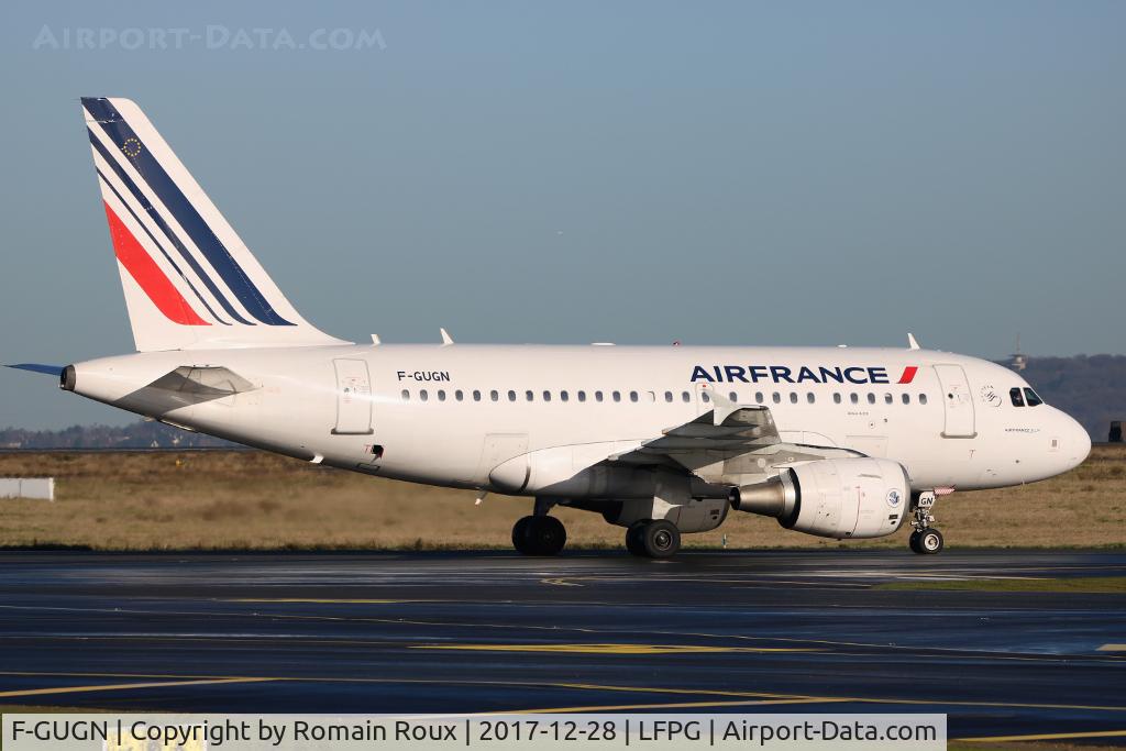 F-GUGN, 2006 Airbus A318-111 C/N 2918, Taxiing