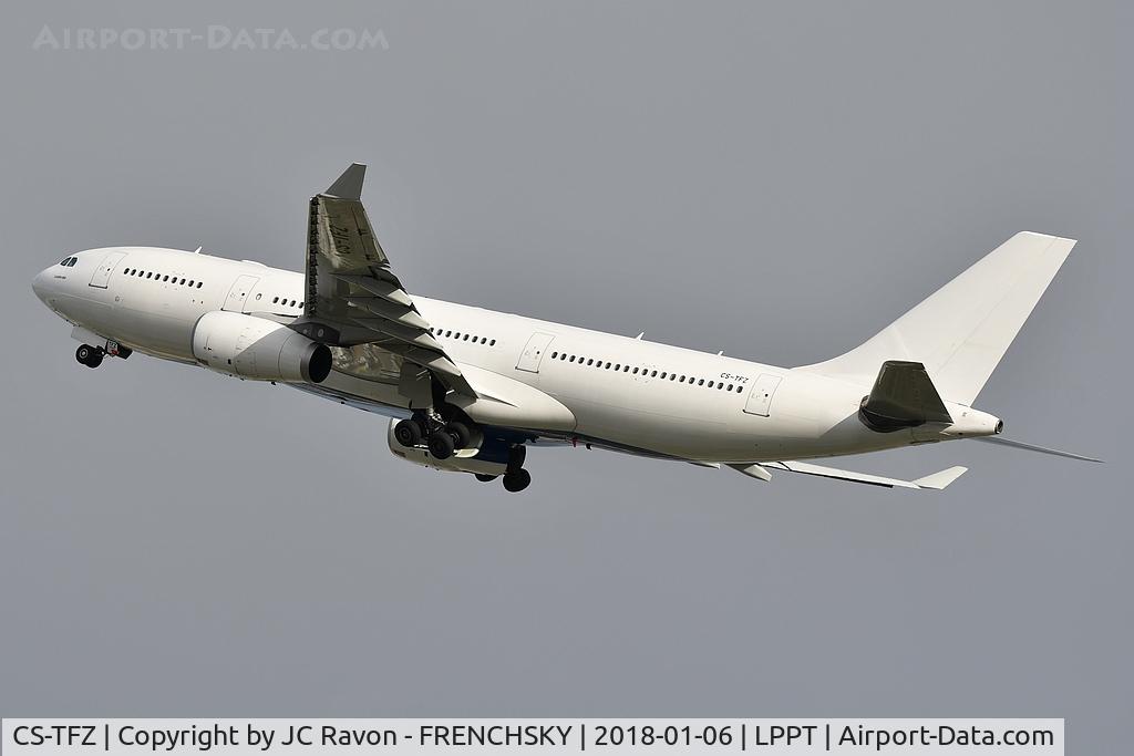 CS-TFZ, 2009 Airbus A330-243 C/N 1008, HiFly take off runway 03