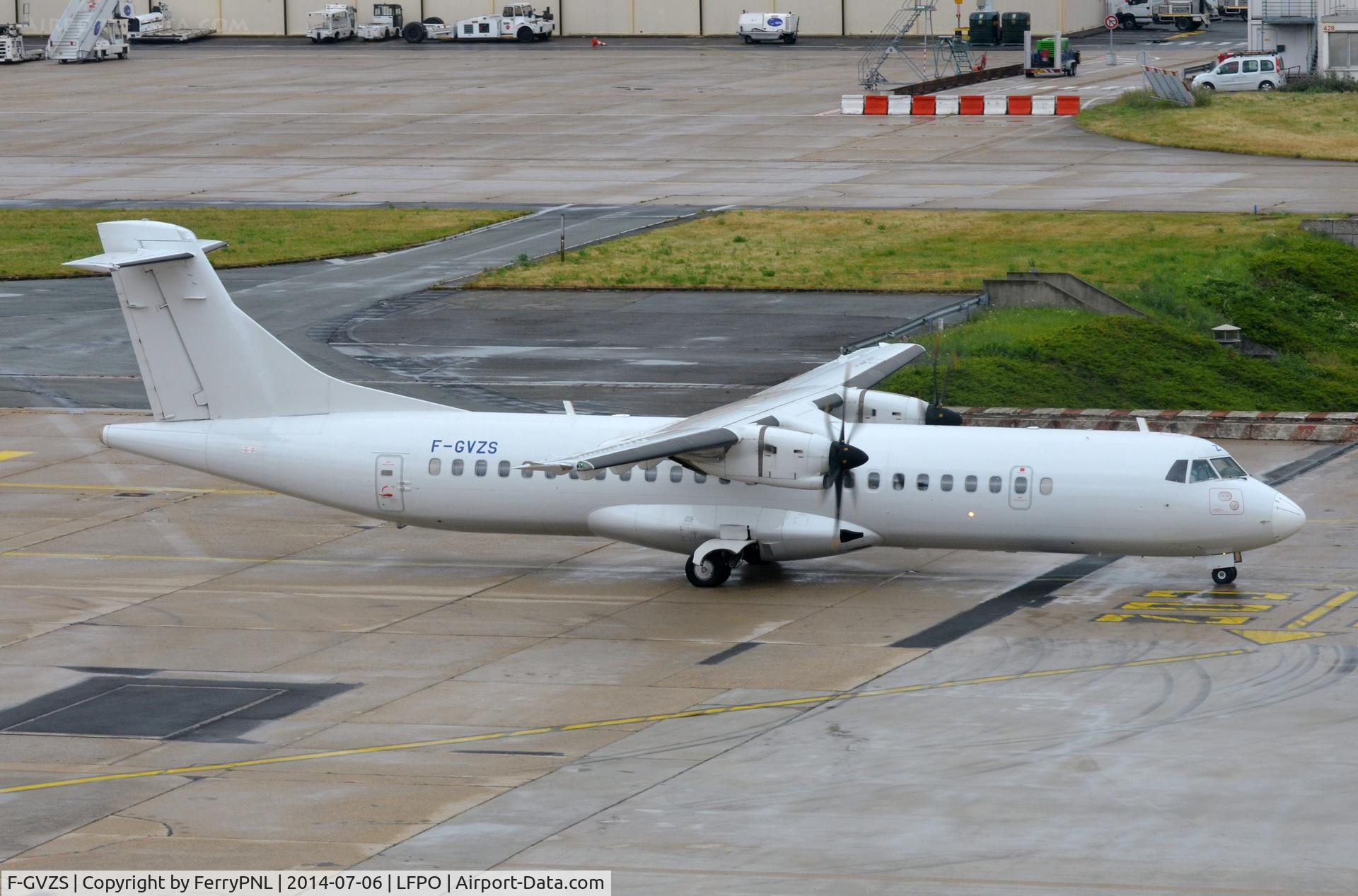 F-GVZS, 2007 ATR 72-212A C/N 761, All white ATR72 operating for Hop, now as OK-MFT with CSA