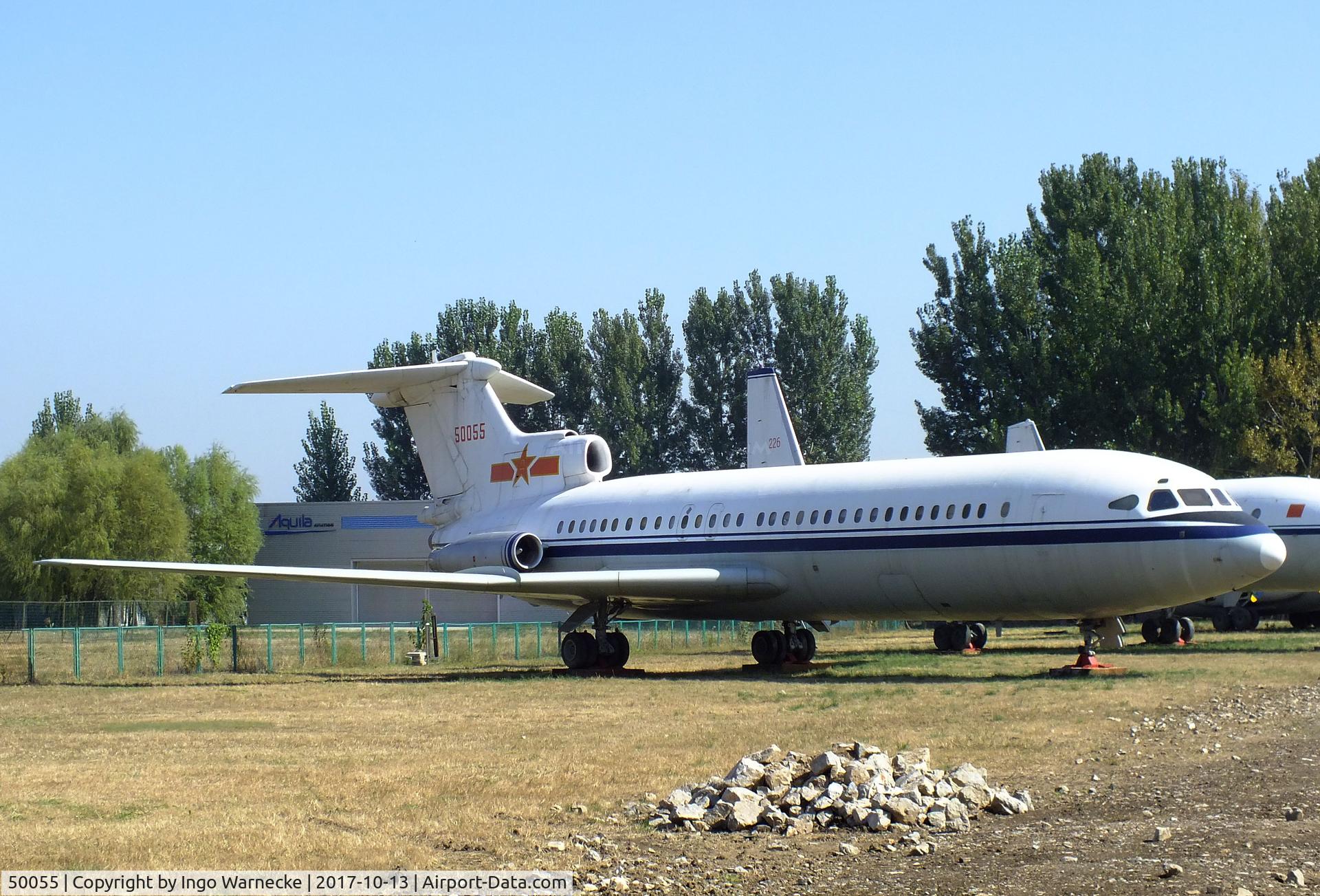 50055, 1977 Hawker Siddeley HS-121 Trident 2E C/N 2188, Hawker Siddeley HS.121 Trident 2E at the China Aviation Museum Datangshan