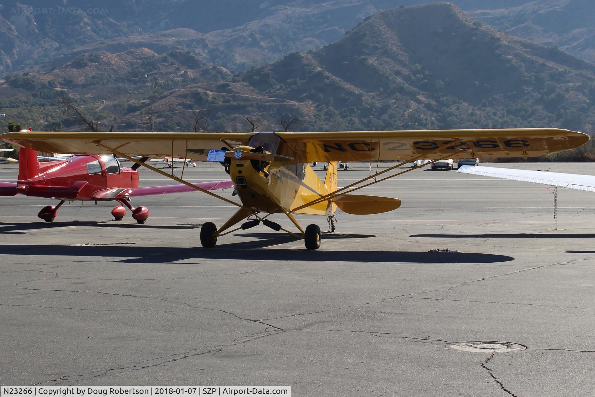 N23266, 1939 Piper J3C-65 Cub Cub C/N 3113, 1939 Piper J3C-65 CUB, Continental A&C65 65 Hp