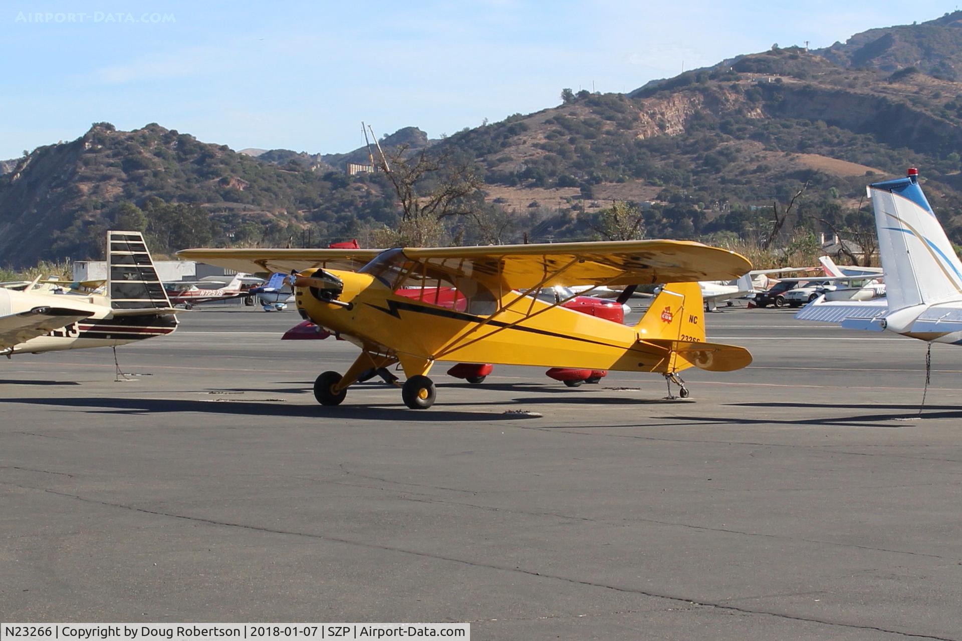 N23266, 1939 Piper J3C-65 Cub Cub C/N 3113, 1939 Piper J3C-65 CUB, Continental A&C65 65 Hp