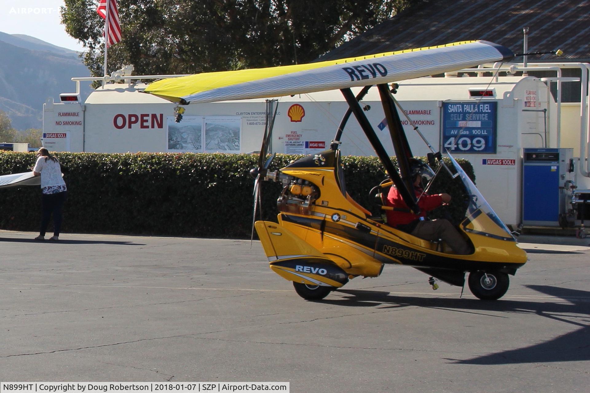 N899HT, 2016 Evolution Trikes Revo C/N 000618, 2016 Evolution Trikes REVO weight-shift control production LSA, Rotax 912 100 Hp, taxi to hangar