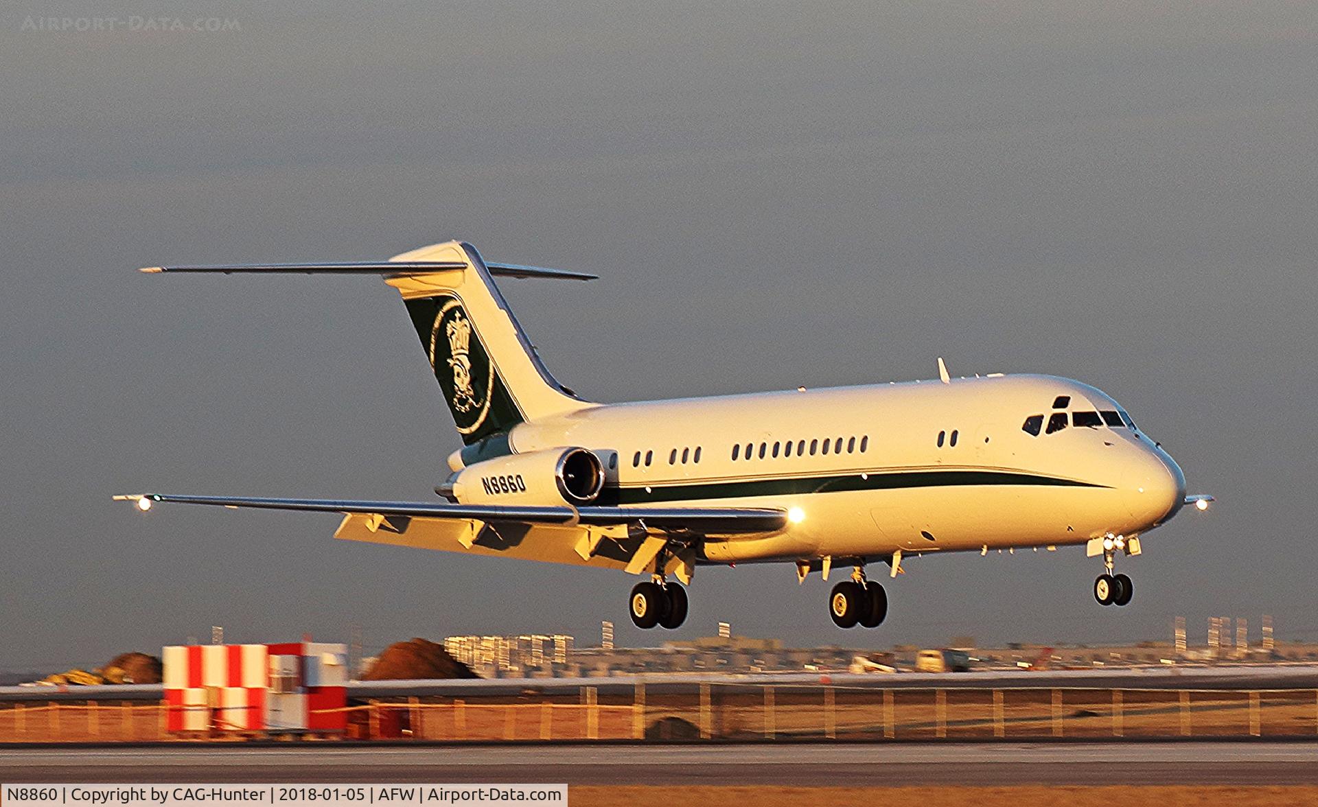N8860, 1966 Douglas DC-9-15 C/N 45797, DC-9 Taken at AFW, Fort Worth, Texas