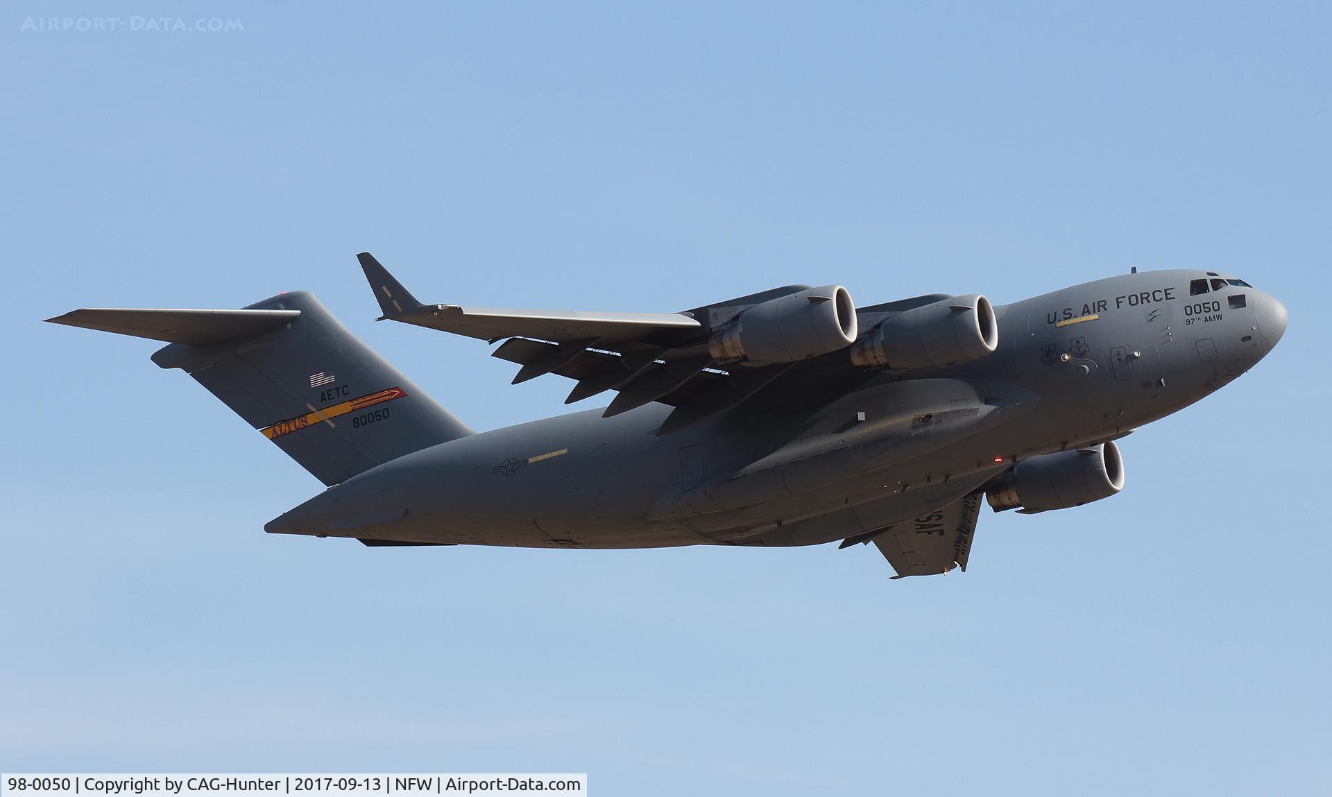 98-0050, 1998 Boeing C-17A Globemaster III C/N 50054/P-50, Taken at NAS/JRB Fort Worth, Texas