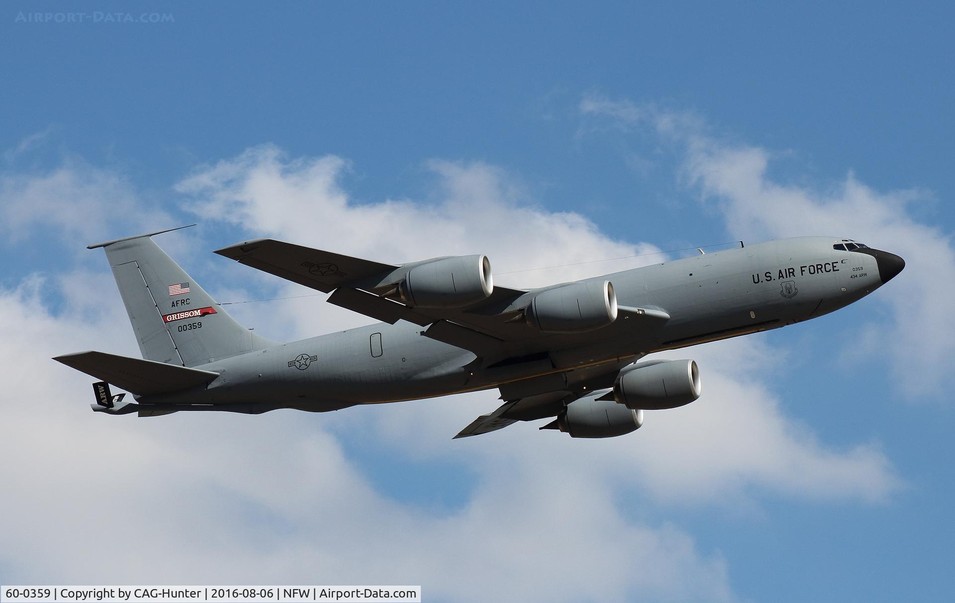 60-0359, 1960 Boeing KC-135R Stratotanker C/N 18134, Grissom AFB KC-135, Call sign INDY