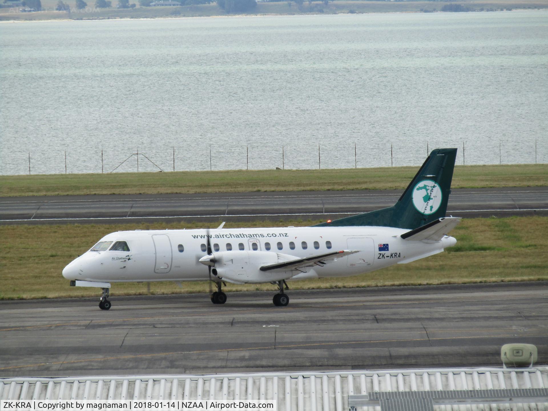 ZK-KRA, 1986 Saab SF340A C/N 340A-065, taxying in