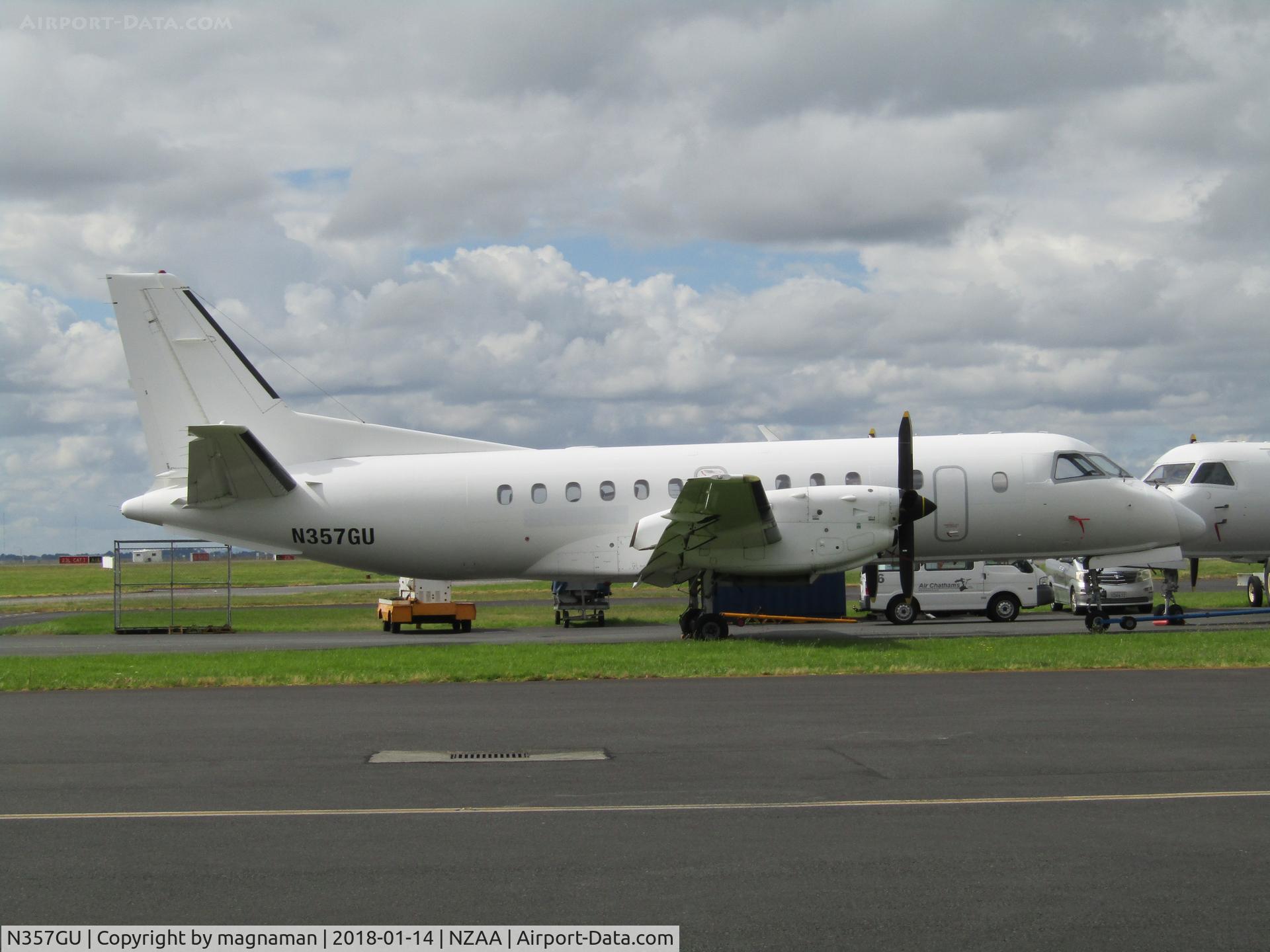 N357GU, 1994 Saab 340B C/N 340B-357, another new arrival for Air Chathams - to become ZK-KRC