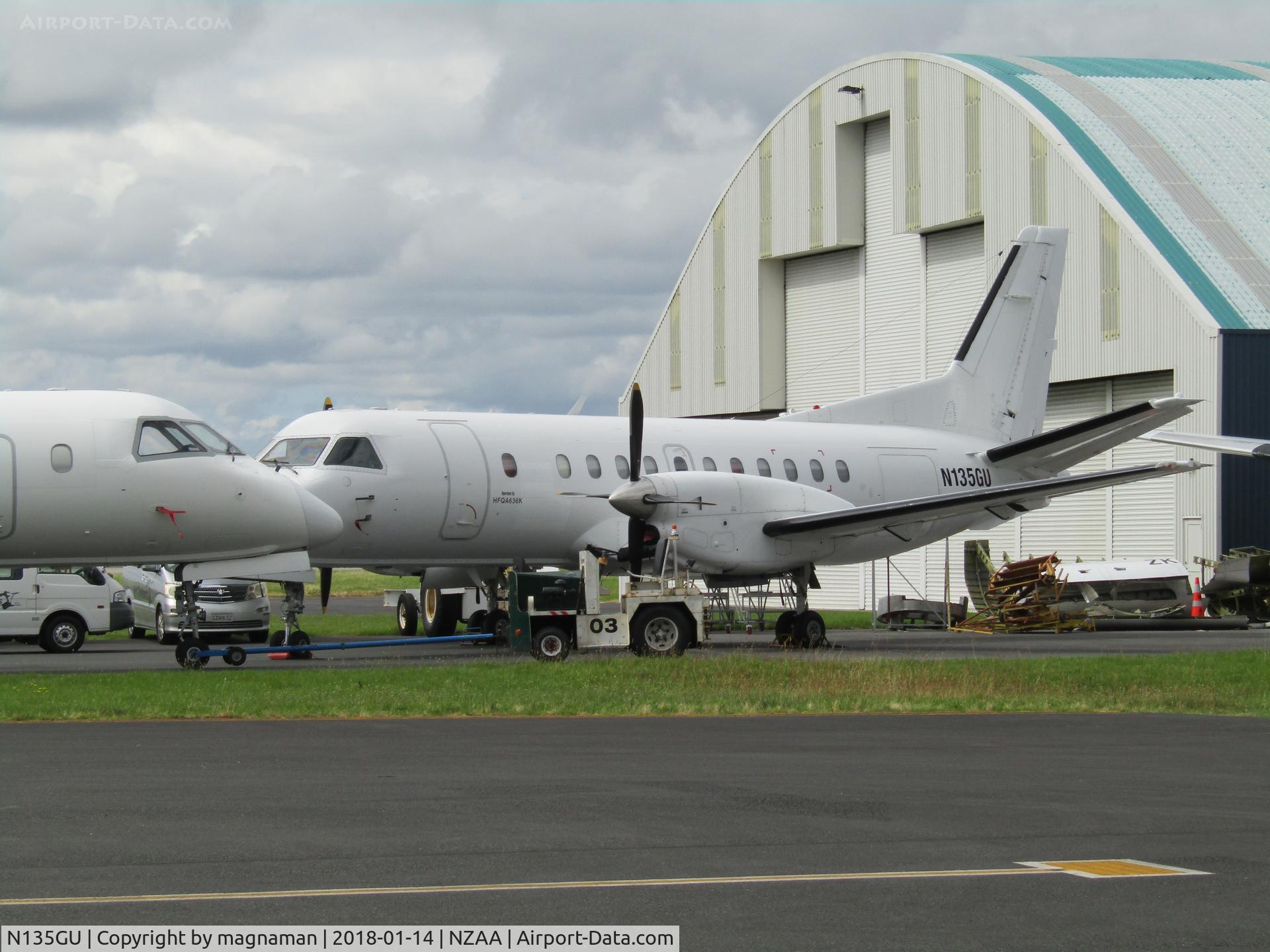 N135GU, 1988 Saab 340A C/N 340A-135, recent import for Air Chathams
