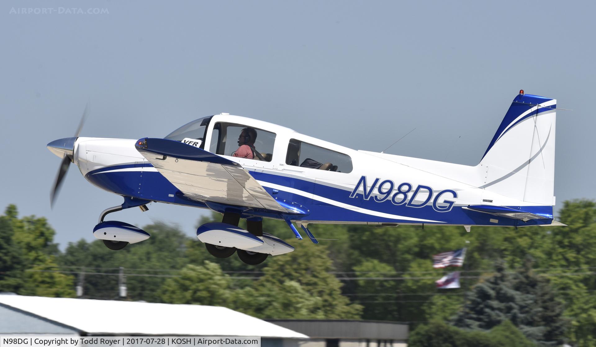 N98DG, 1979 Gulfstream American AA-5B Tiger C/N AA5B-1058, Airventure 2017