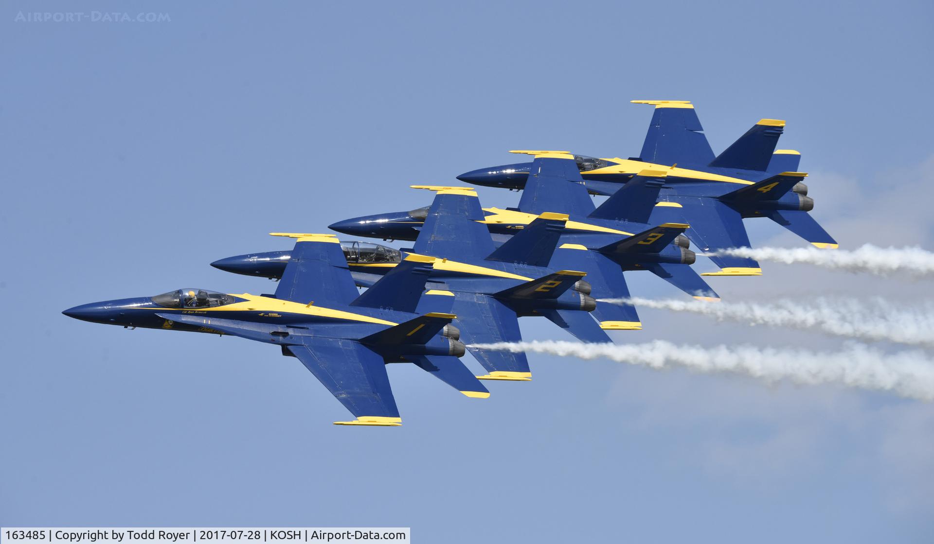 163485, 1988 McDonnell Douglas F/A-18C Hornet C/N 0717/C044, Airventure 2017