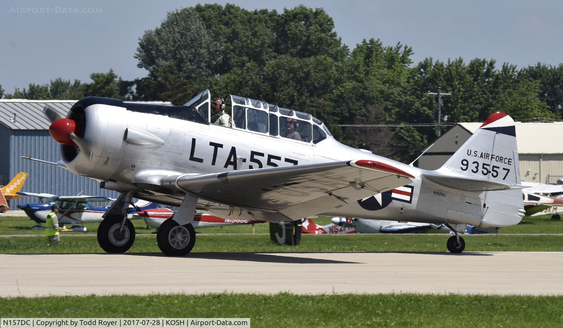 N157DC, 1949 North American T-6G Texan C/N 168-245, Airventure 2017