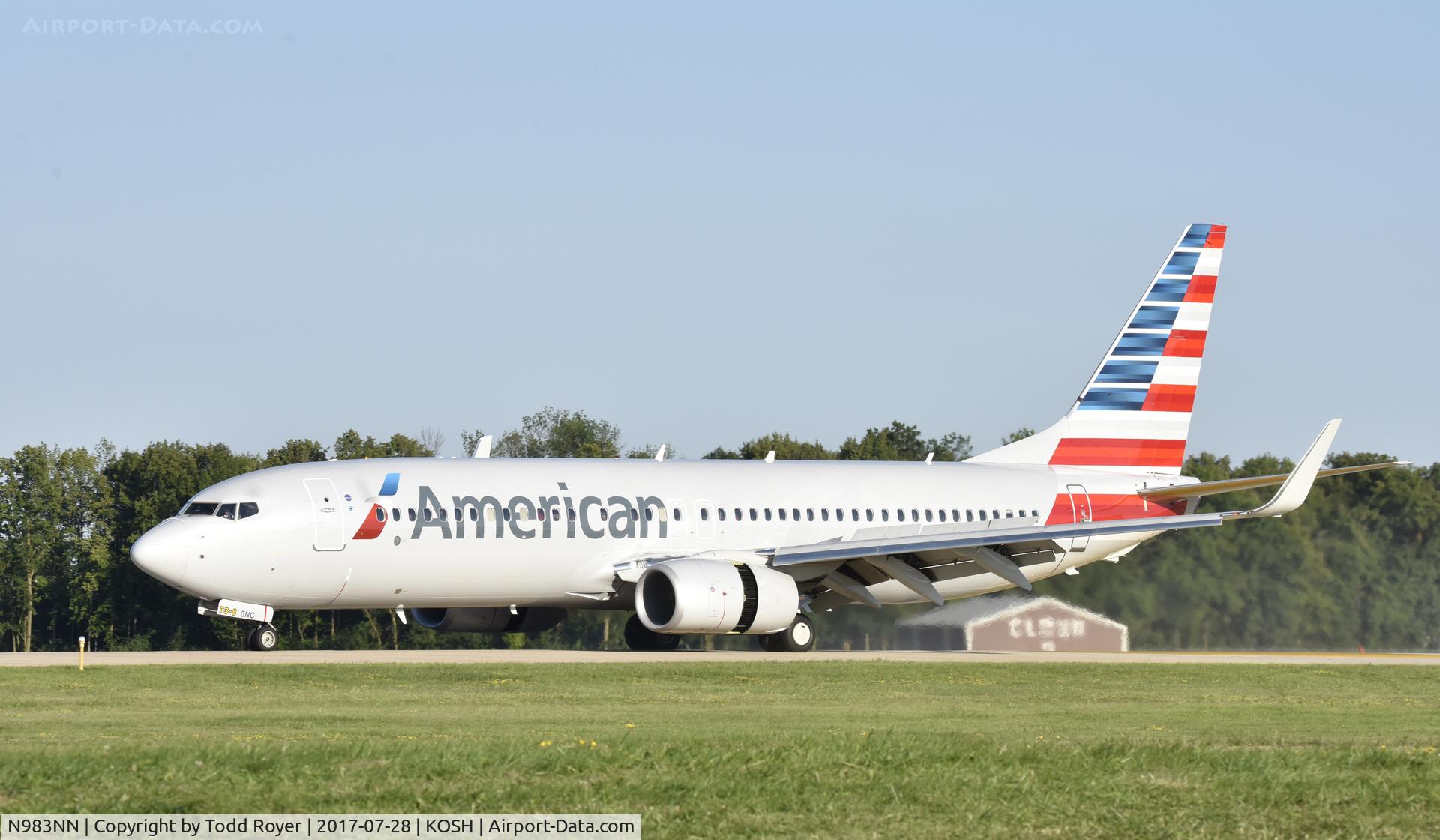 N983NN, 2015 Boeing 737-823 C/N 3337, Airventure 2017