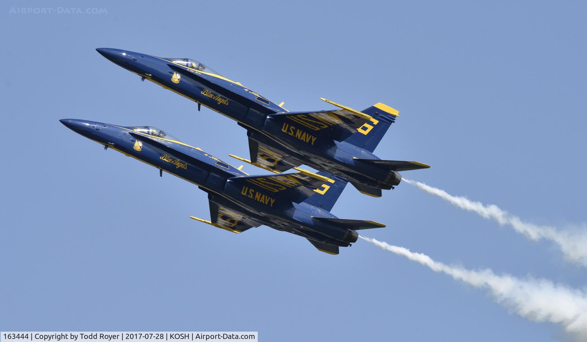 163444, 1987 McDonnell Douglas F/A-18C Hornet C/N 0648/C015, Airventure 2017