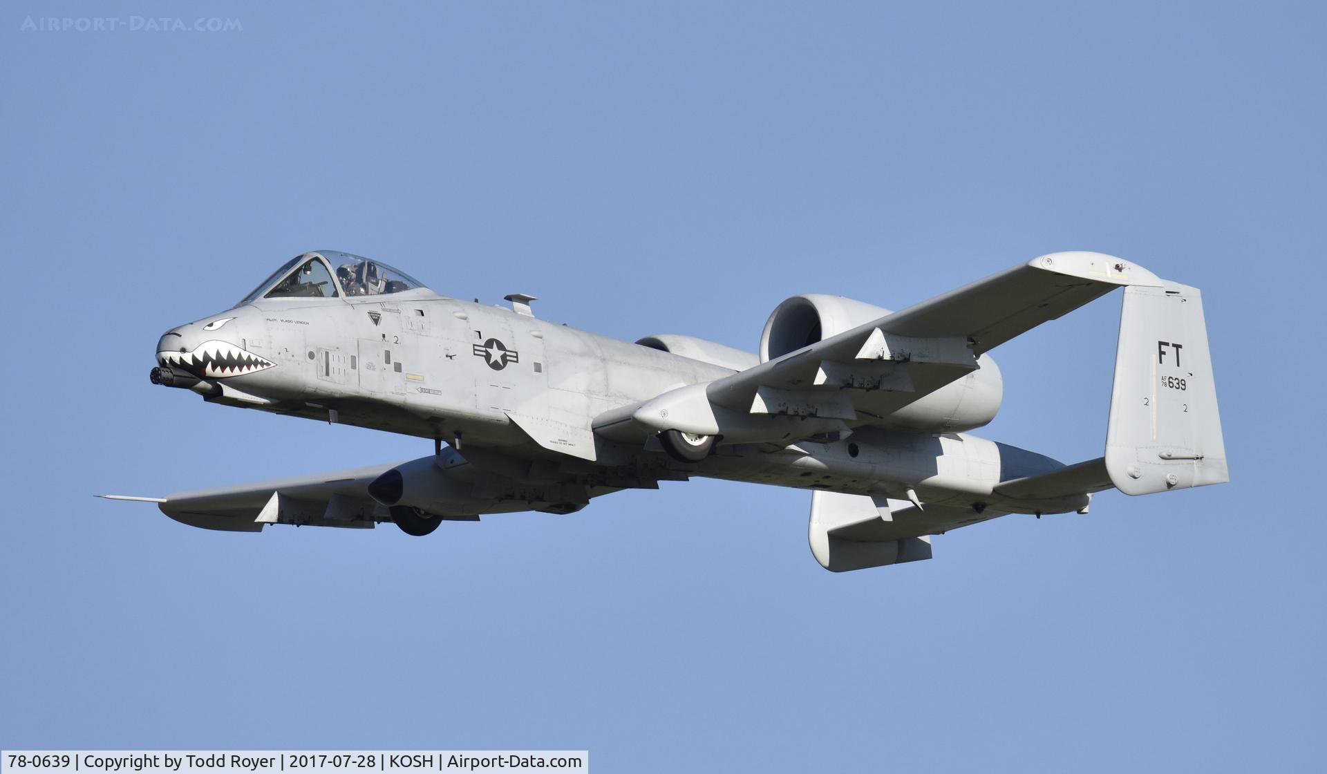 78-0639, 1978 Fairchild Republic A-10C Thunderbolt II C/N A10-0259, Airventure 2017