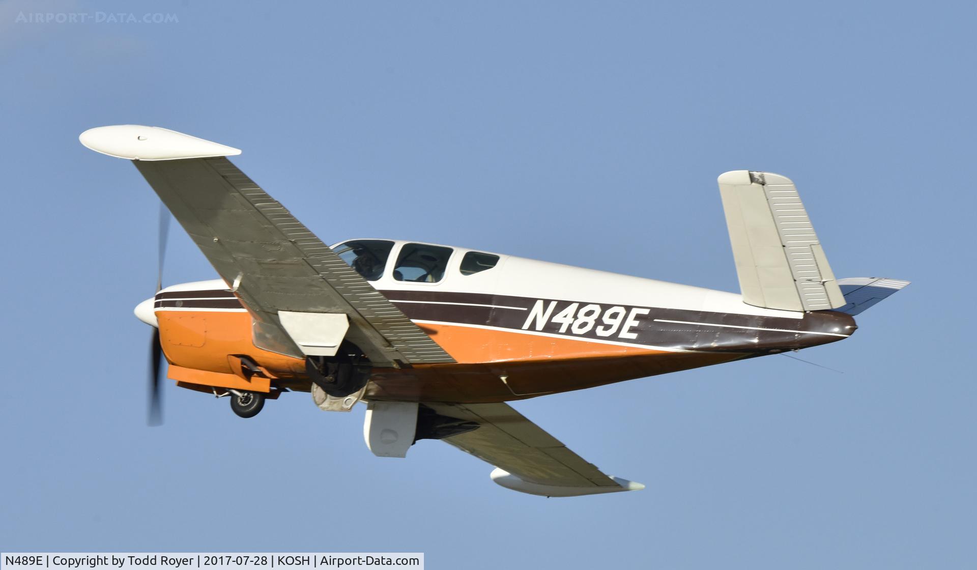 N489E, 1948 Beech A35 Bonanza Bonanza C/N D-1509, Airventure 2017