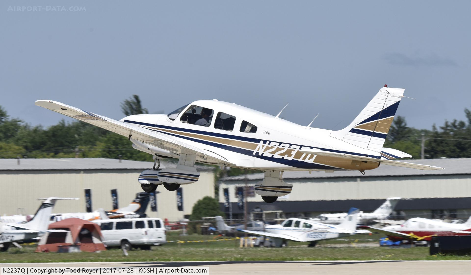N2237Q, 1979 Piper PA-28-236 Dakota C/N 28-7911107, Airventure 2017
