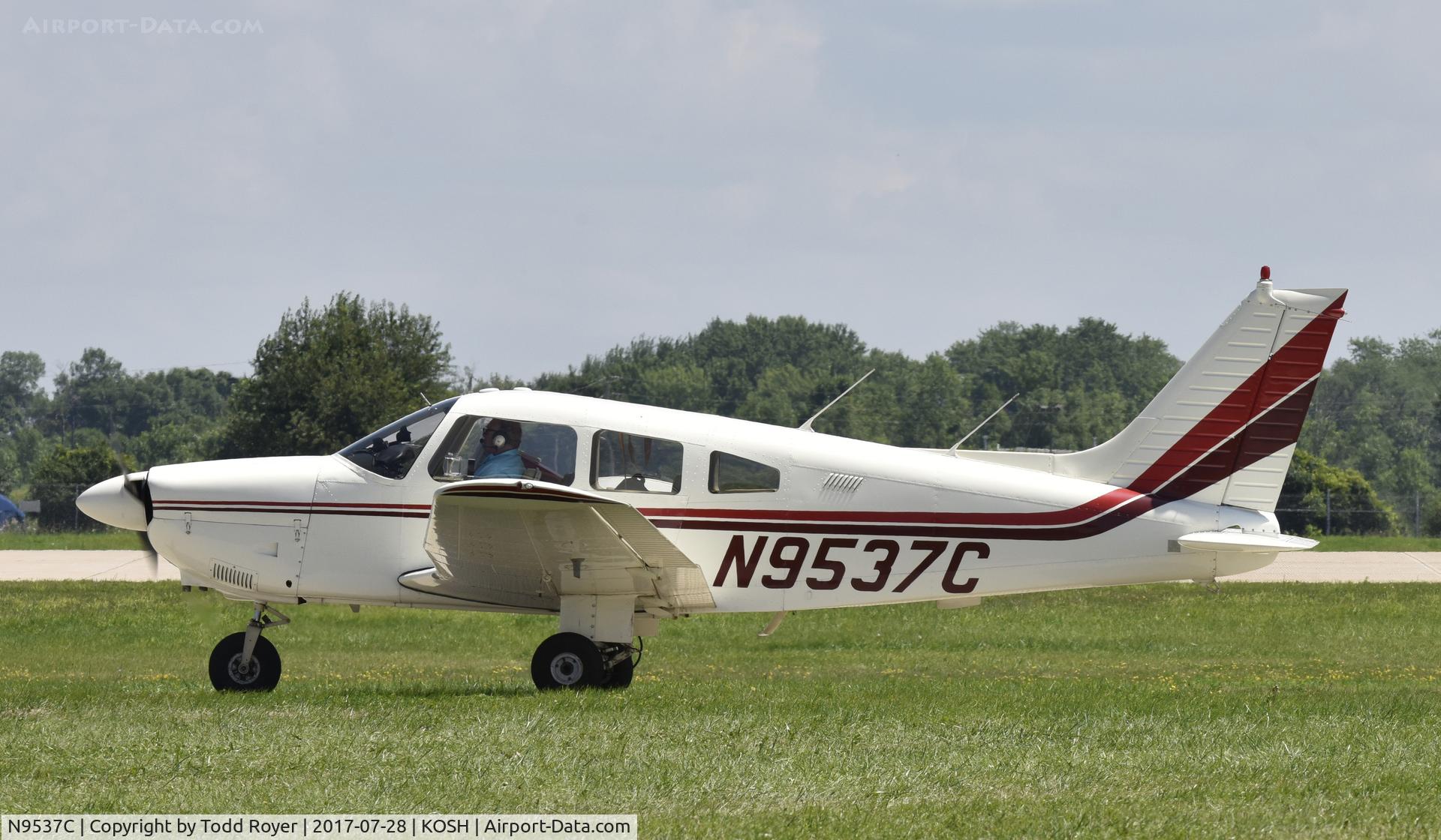 N9537C, 1978 Piper PA-28-181 C/N 28-7890420, Airventure 2017