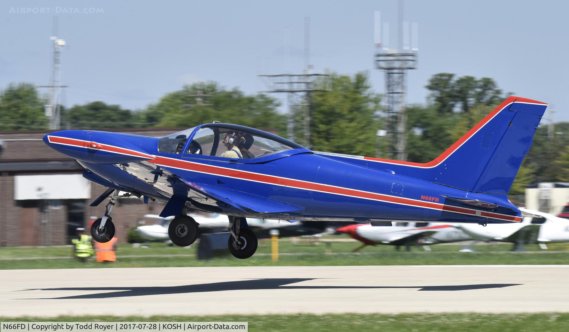 N66FD, 1983 SIAI-Marchetti SF-260 C/N 724, Airventure 2017