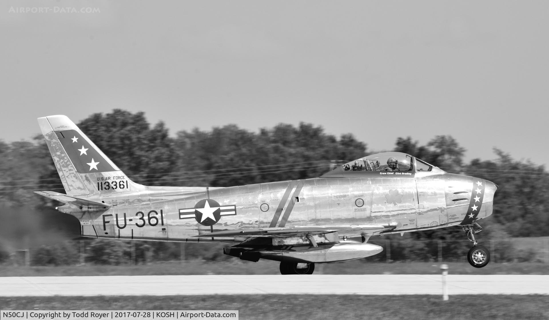 N50CJ, Canadair CL-13B Sabre 6 C/N 1490, Airventure 2017