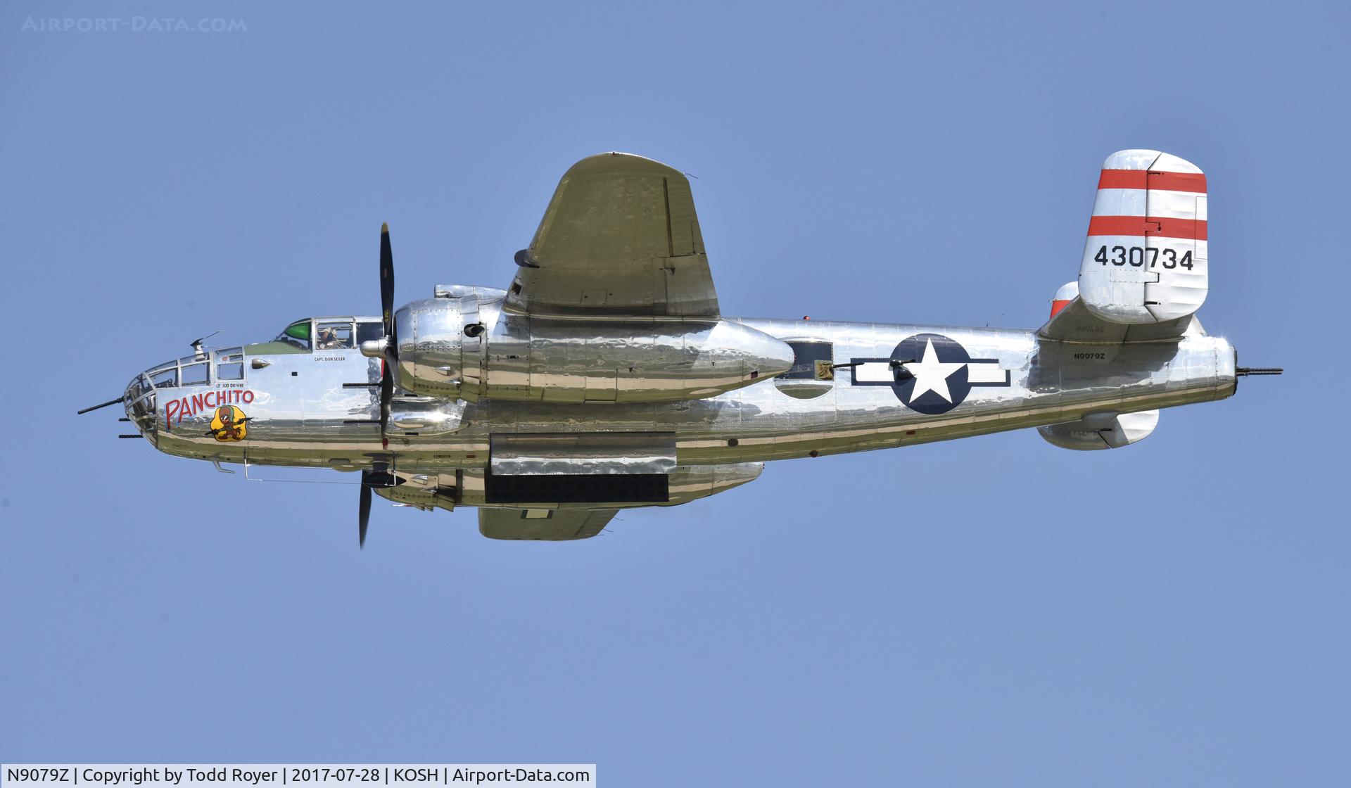 N9079Z, 1944 North American TB-25N Mitchell C/N 108-34009, Airventure 2017