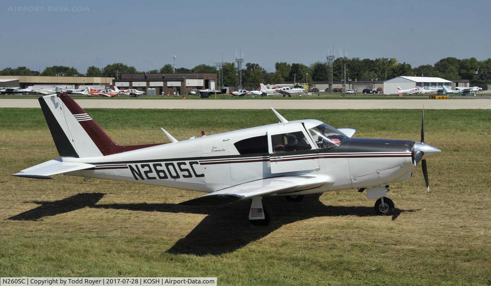 N260SC, 1964 Piper PA-24-250 Comanche C/N 24-3678, Airventure 2017