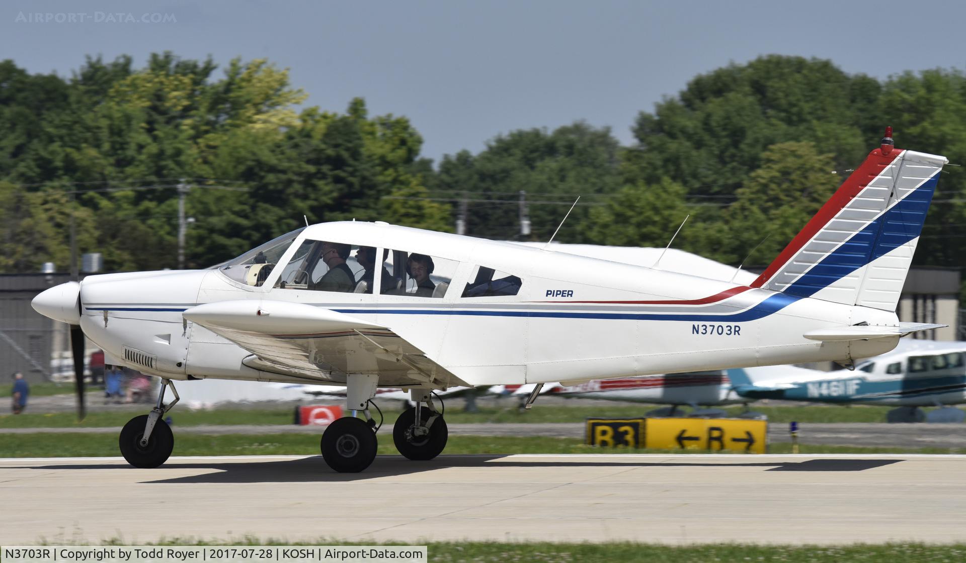 N3703R, 1970 Piper PA-28-180 Cherokee C/N 28-5769, Airventure 2017