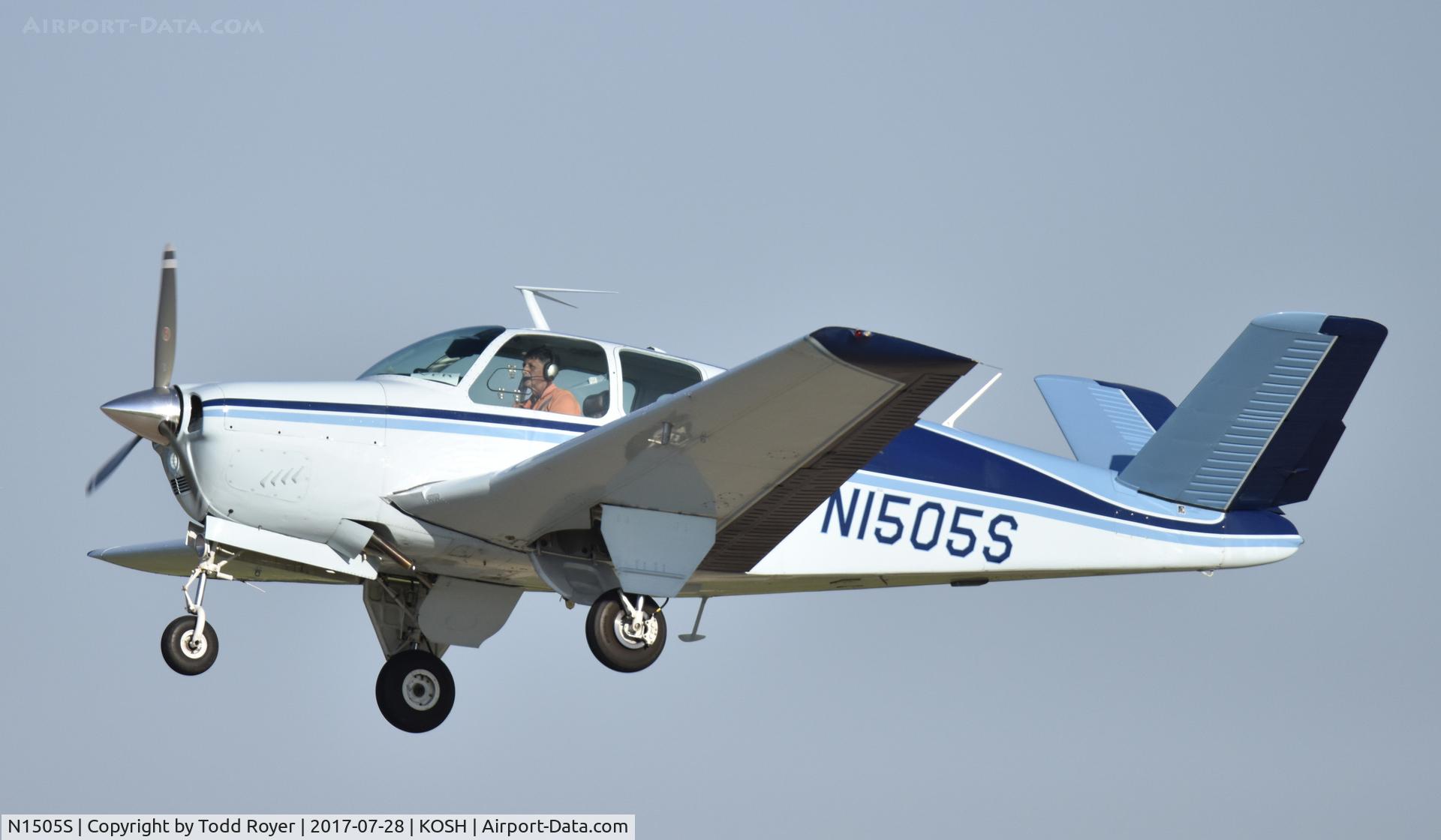 N1505S, 1962 Beech P35 Bonanza C/N D-7037, Airventure 2017
