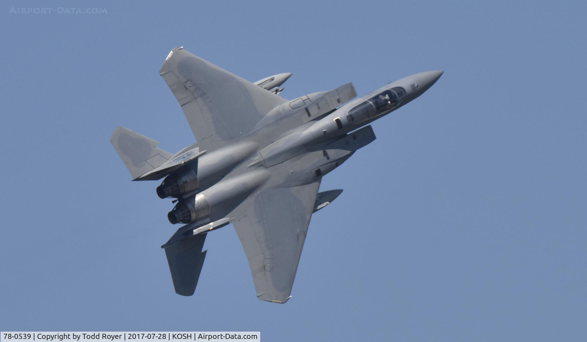 78-0539, 1978 McDonnell Douglas F-15C Eagle C/N 0529/C072, Airventure 2017