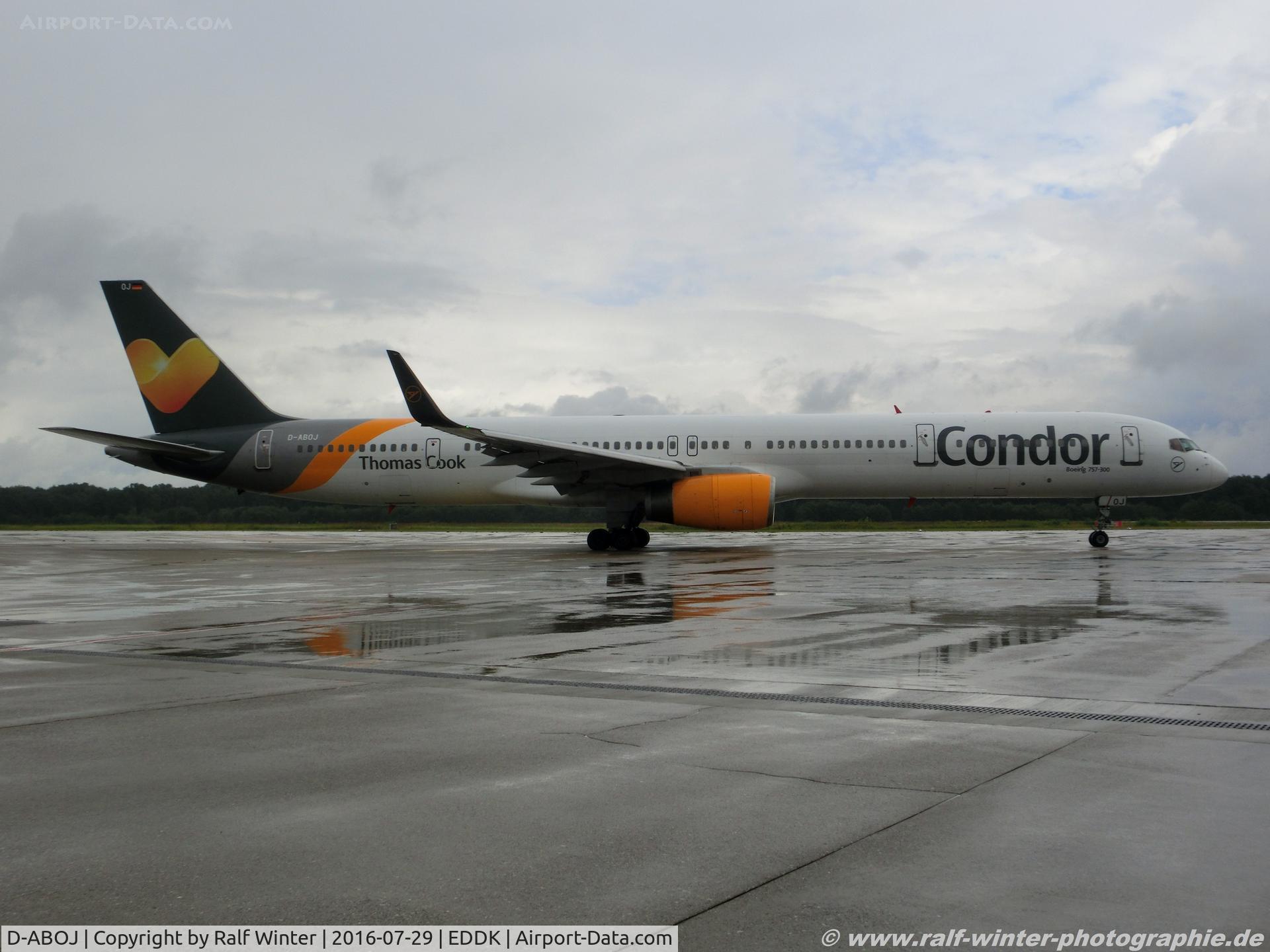 D-ABOJ, 2000 Boeing 757-330 C/N 29019, Boeing 757-330 - DE CFG Condor - 29019 - D-ABOJ - 29.07.2016 - CGN