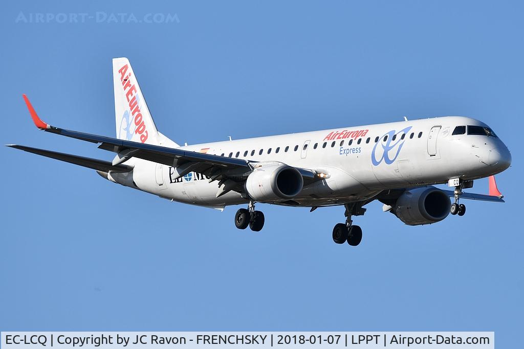 EC-LCQ, 2010 Embraer 195LR (ERJ-190-200LR) C/N 19000303, Air Europa 