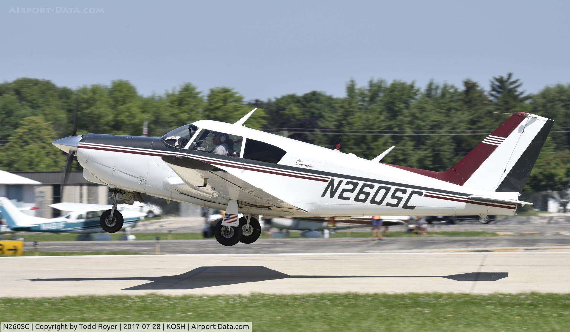 N260SC, 1964 Piper PA-24-250 Comanche C/N 24-3678, Airventure 2017