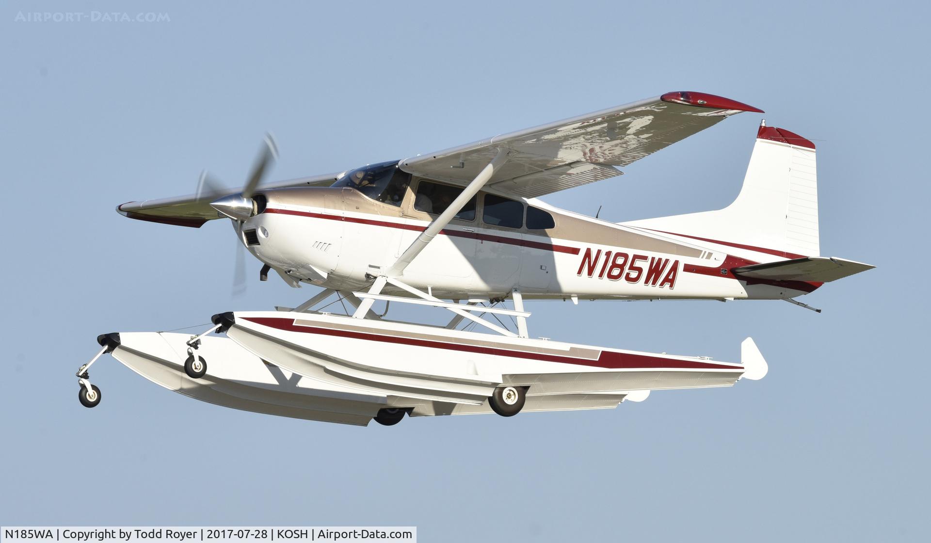 N185WA, 1976 Cessna A185F Skywagon 185 C/N 18503054, Airventure 2017