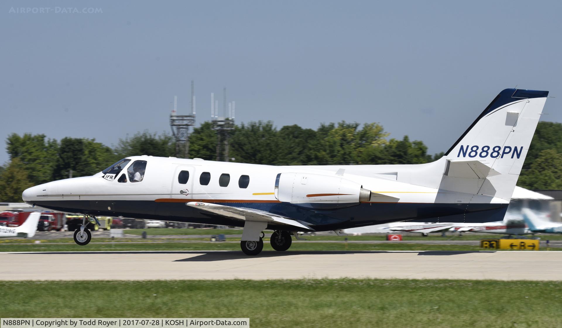 N888PN, 1978 Cessna 501 Citation I SP C/N 501-0080, Airventure 2017