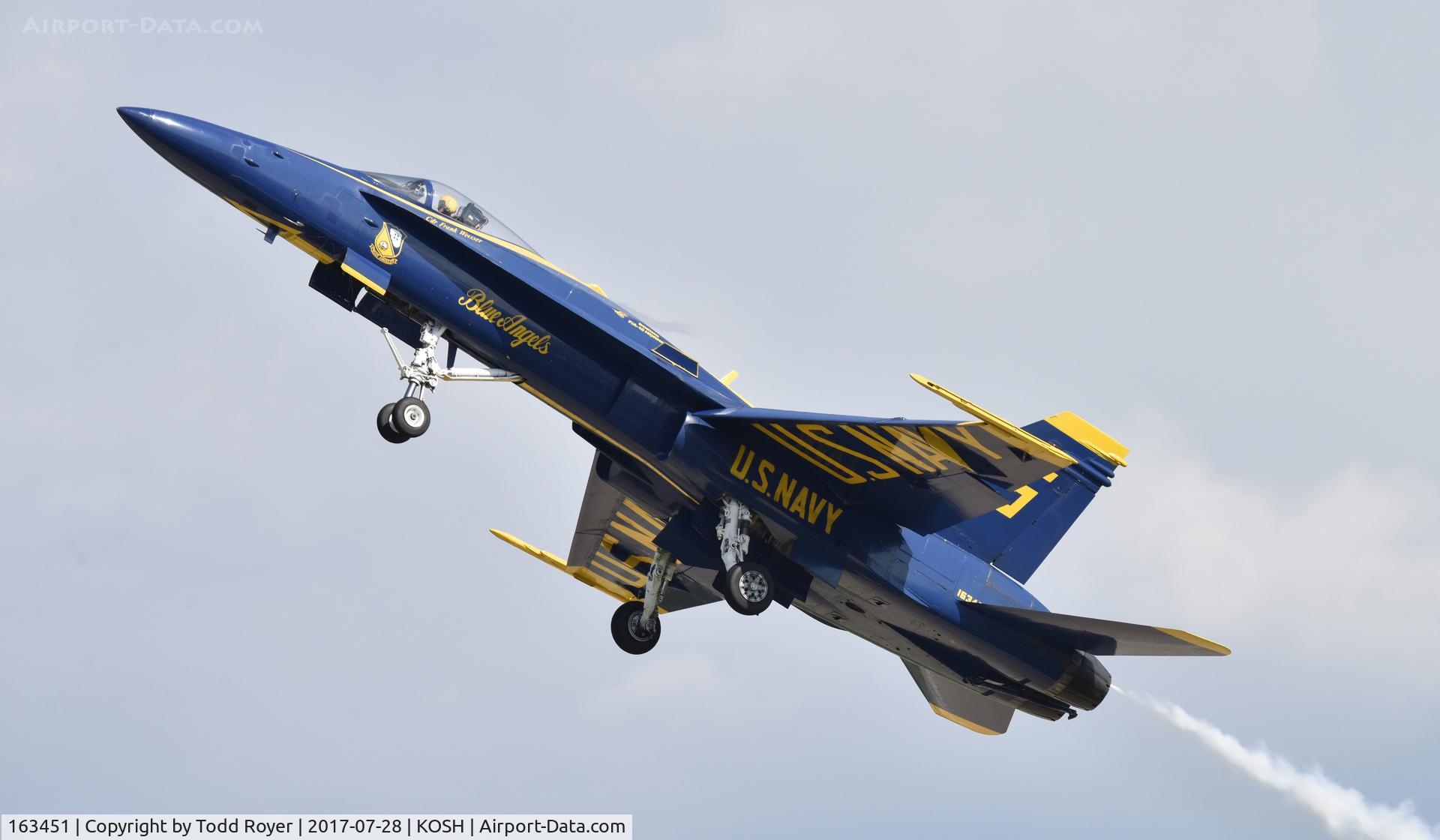 163451, 1988 McDonnell Douglas F/A-18C Hornet C/N 0662/C020, Airventure 2017